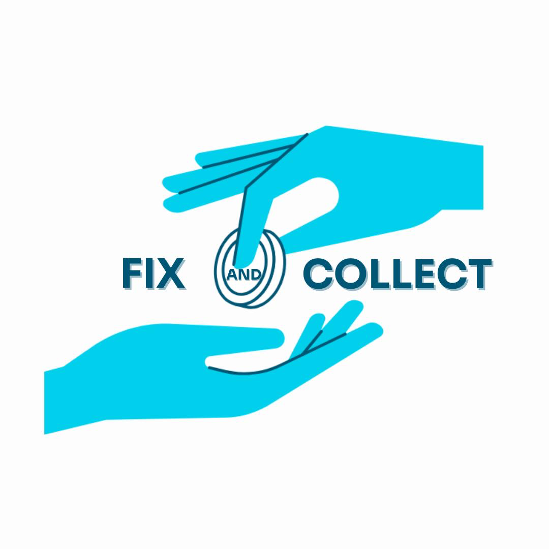 Un gros plan de deux mains échangeant une pièce symbolise l'échange rapide et sécurisé d'argent à un taux fixe avec Fix & Collect.
